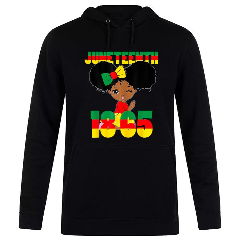 Juneteenth Celebrating 1865 Black Hoodie