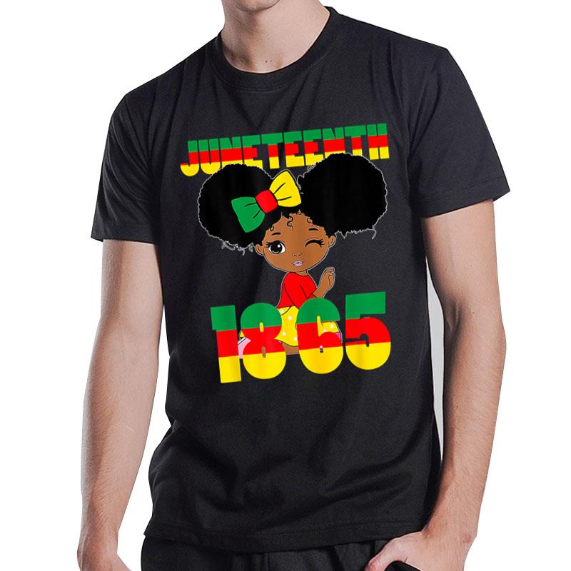 Juneteenth Celebrating 1865 Black T-Shirt