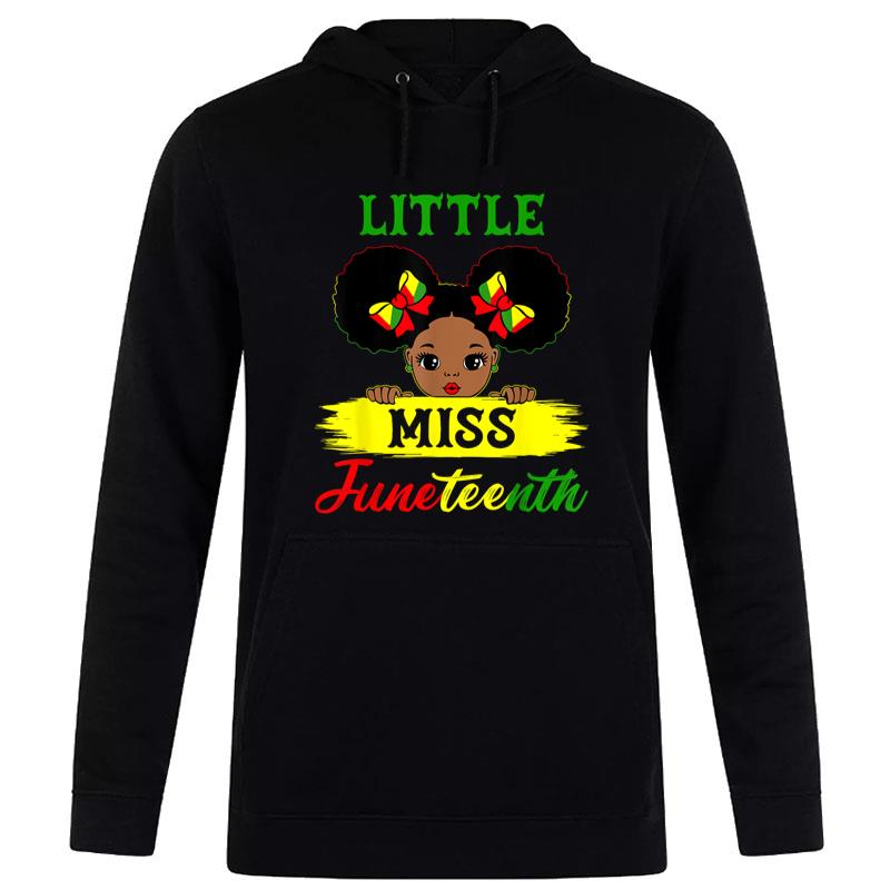 Juneteenth Celebrating 1865 Cute Black Toddler Hoodie