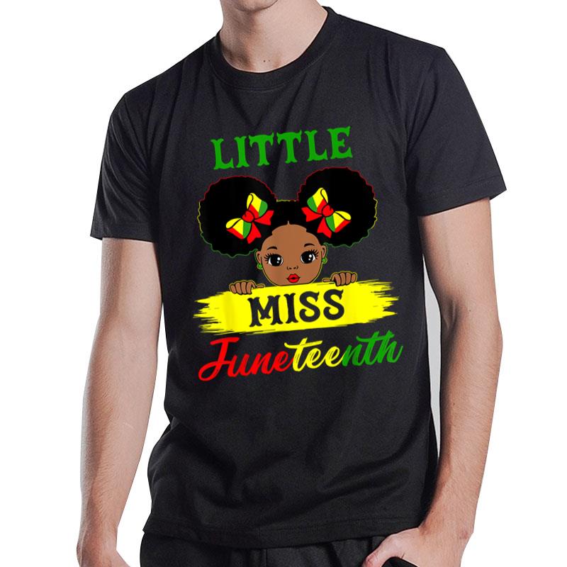 Juneteenth Celebrating 1865 Cute Black Toddler T-Shirt