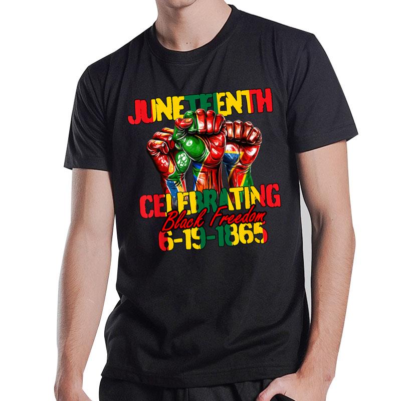 Juneteenth Celebrating Black Freedom 1865 African American T-Shirt