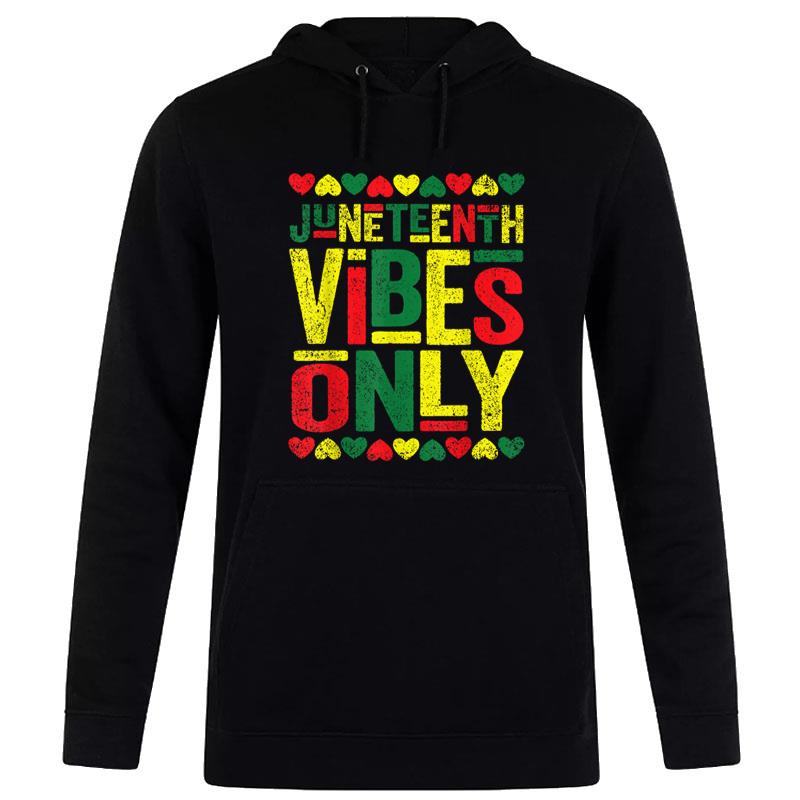 Juneteenth Cool Vibes Black History African American Hoodie