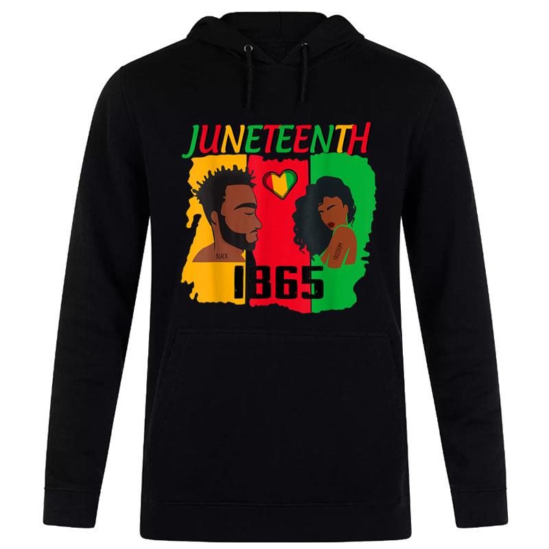 Juneteenth Couple Juneteenth Juneteenth Hoodie