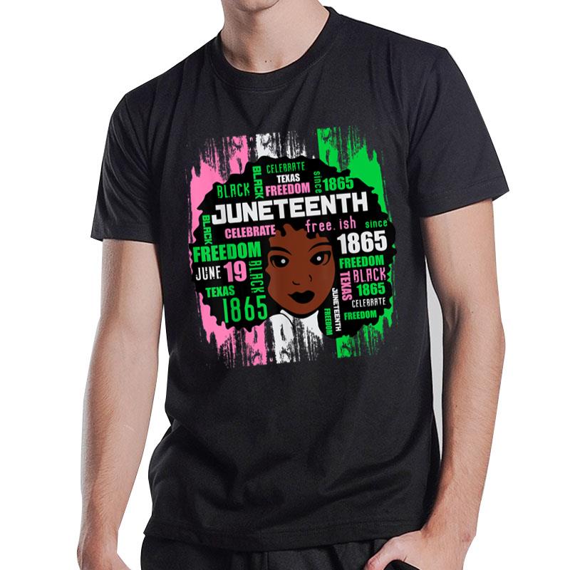 Juneteenth Cute Aka Juneteenth Tee T-Shirt