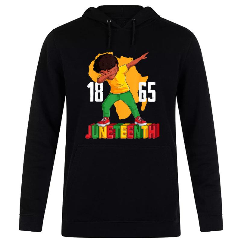 Juneteenth Dabbing Black African Hoodie