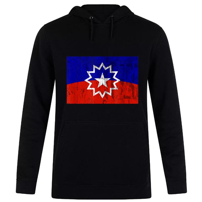 Juneteenth Flag Distressed Hoodie