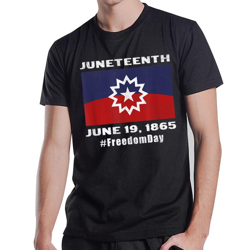 Juneteenth Freedom Day Flag Remembrance T-Shirt