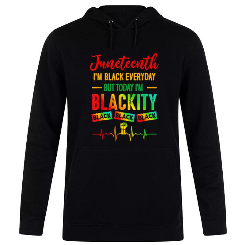 Juneteenth I'M Black Independence Celebration Black History Hoodie