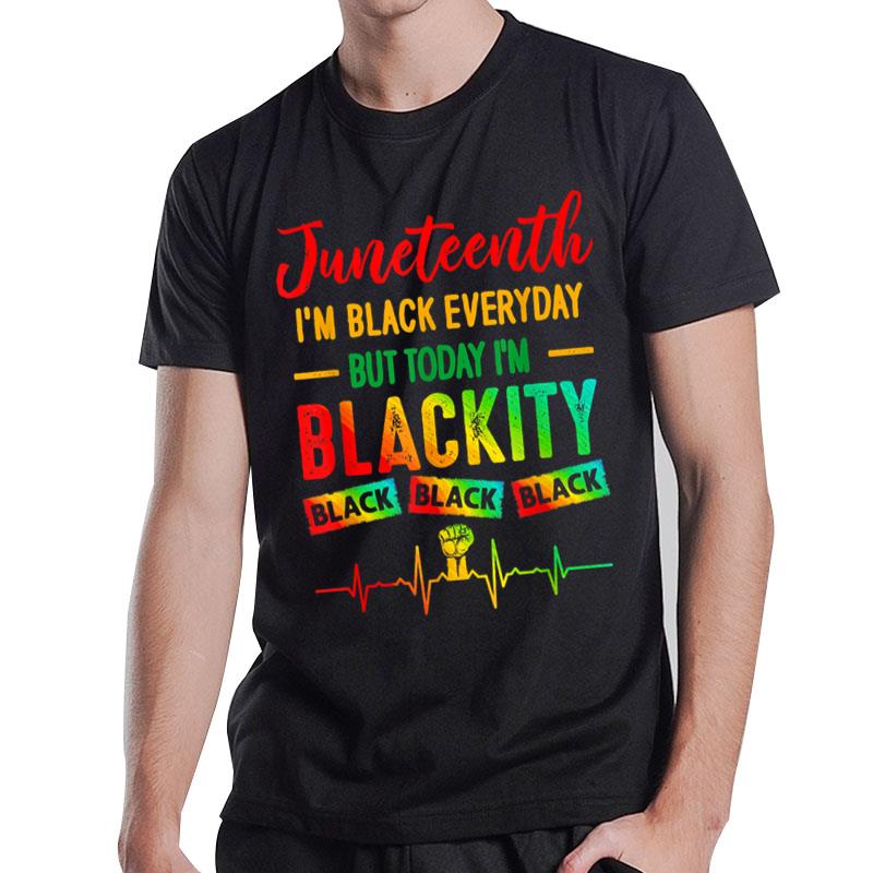 Juneteenth I'M Black Independence Celebration Black History T-Shirt