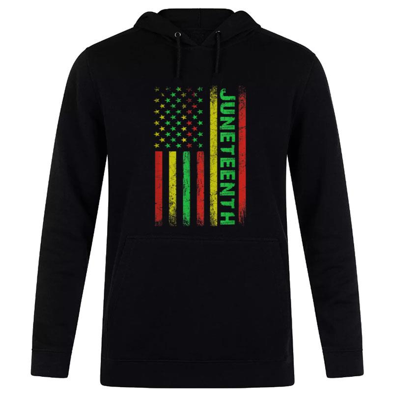 Juneteenth In A Flag Black History Juneteenth Hoodie