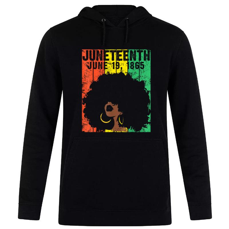 Juneteenth June 19Th 1865 Ancestors African American Freedom Hoodie