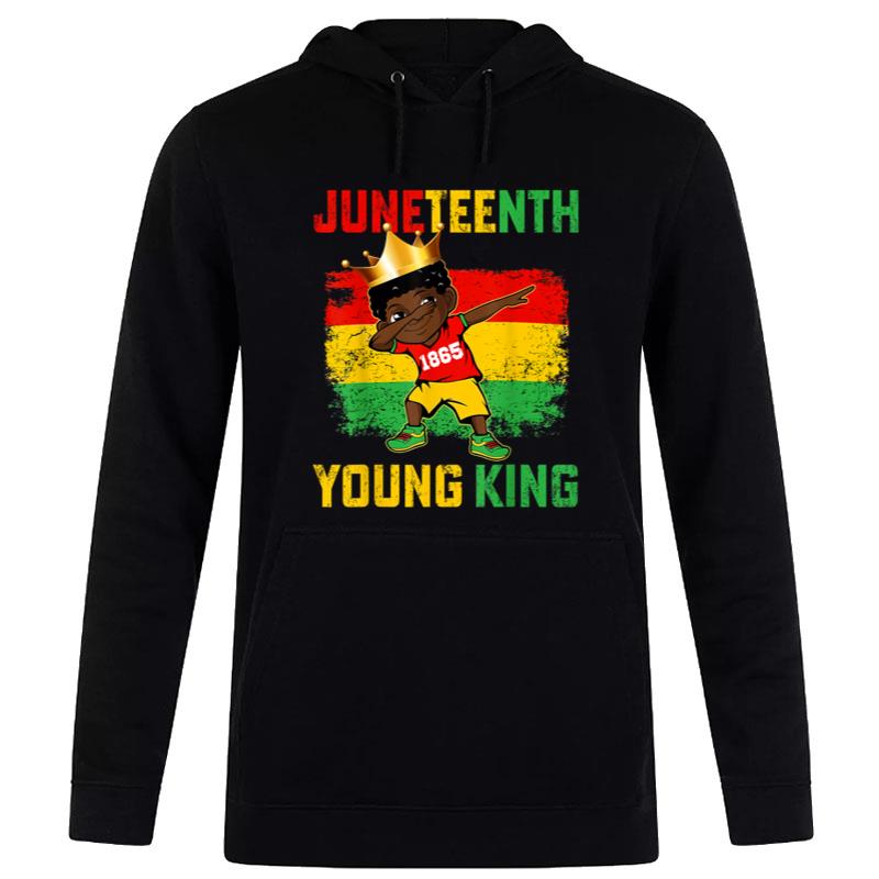 Juneteenth King Celebrating 1865 Black Toddler Hoodie