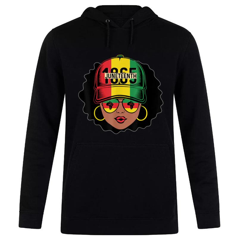 Juneteenth Queen African American Black Freedom Hoodie