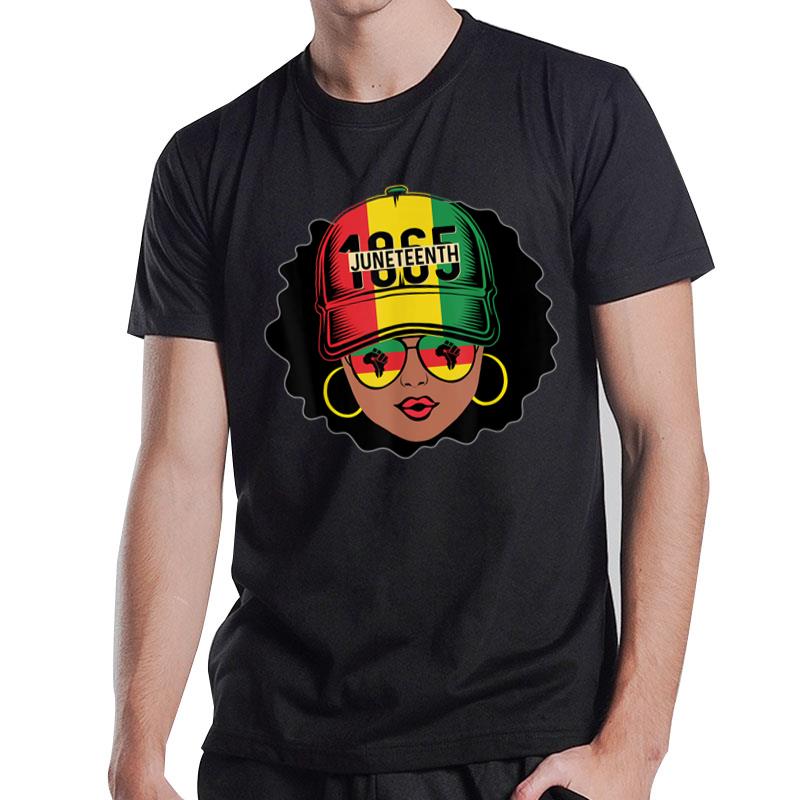 Juneteenth Queen African American Black Freedom T-Shirt