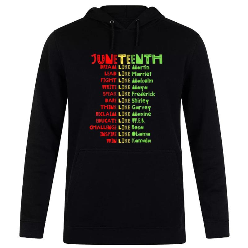 Juneteenth Queen Black Dad Melanin Freedom Hoodie