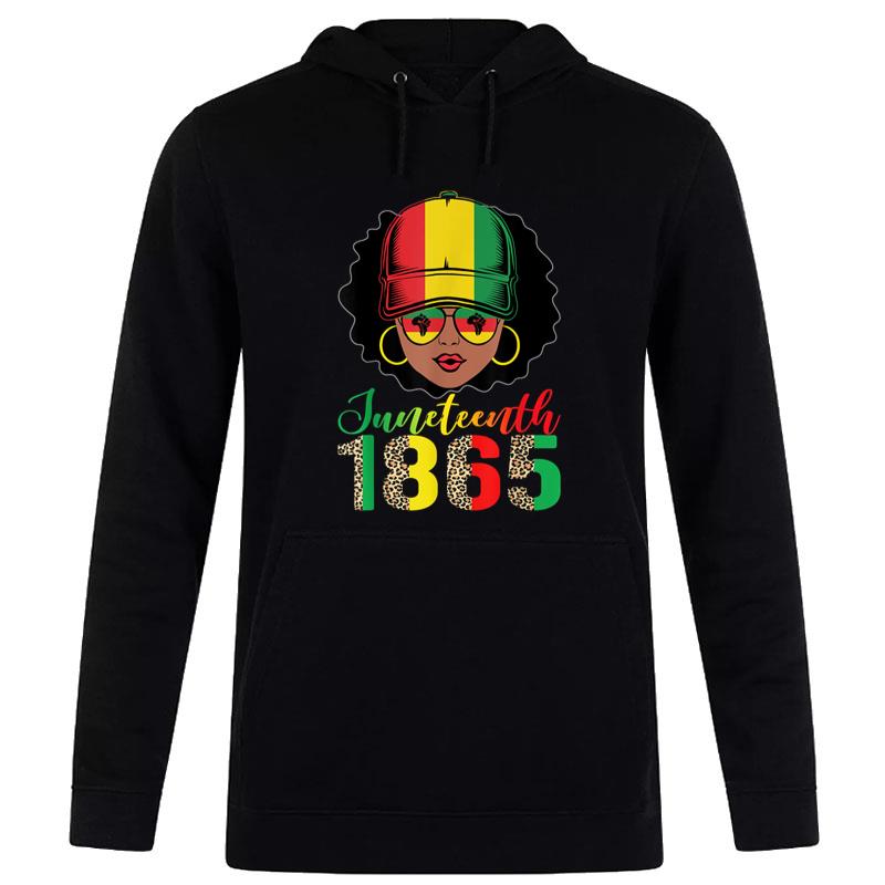 Juneteenth Queen Pride Funny Black African Hoodie