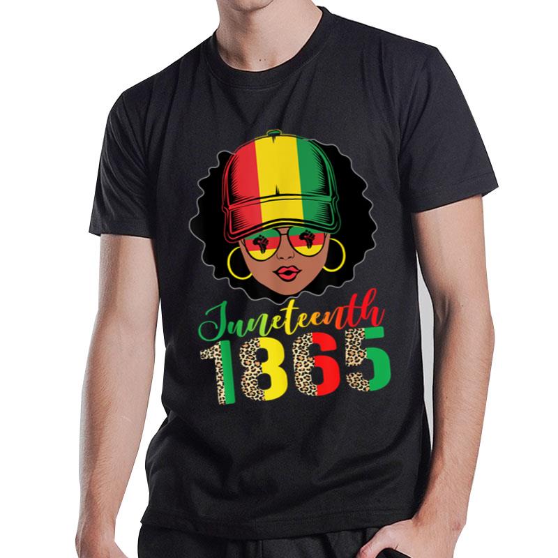 Juneteenth Queen Pride Funny Black African T-Shirt