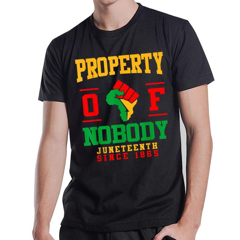 Juneteenth Since 1865 Black History African American Freedom T-Shirt