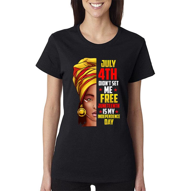 Juneteenth Women Juneteenth S African American Women T-Shirt