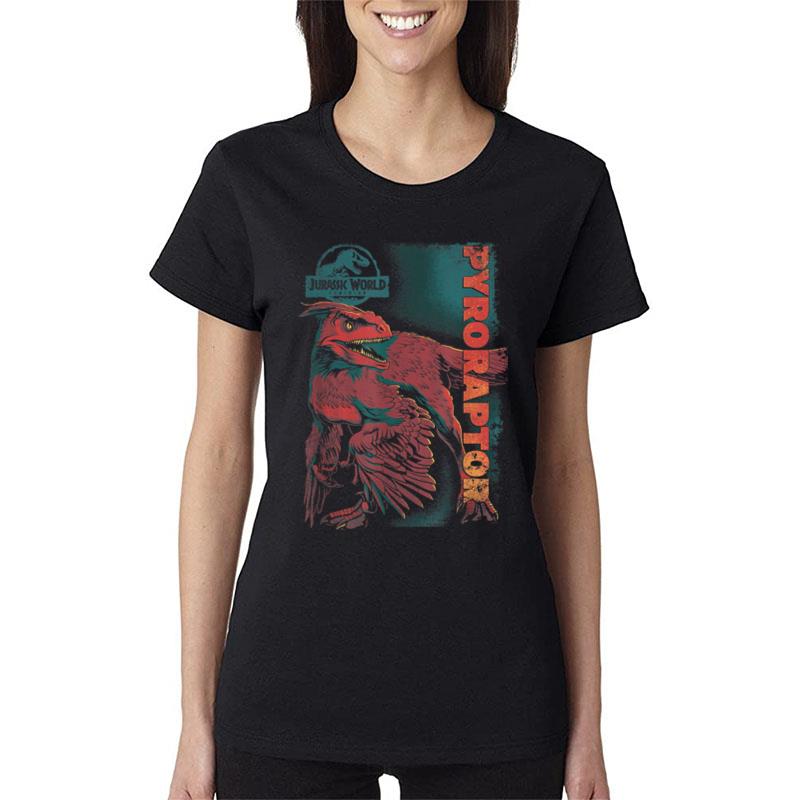 Jurassic World Dominion Pyroraptor Poster Women T-Shirt