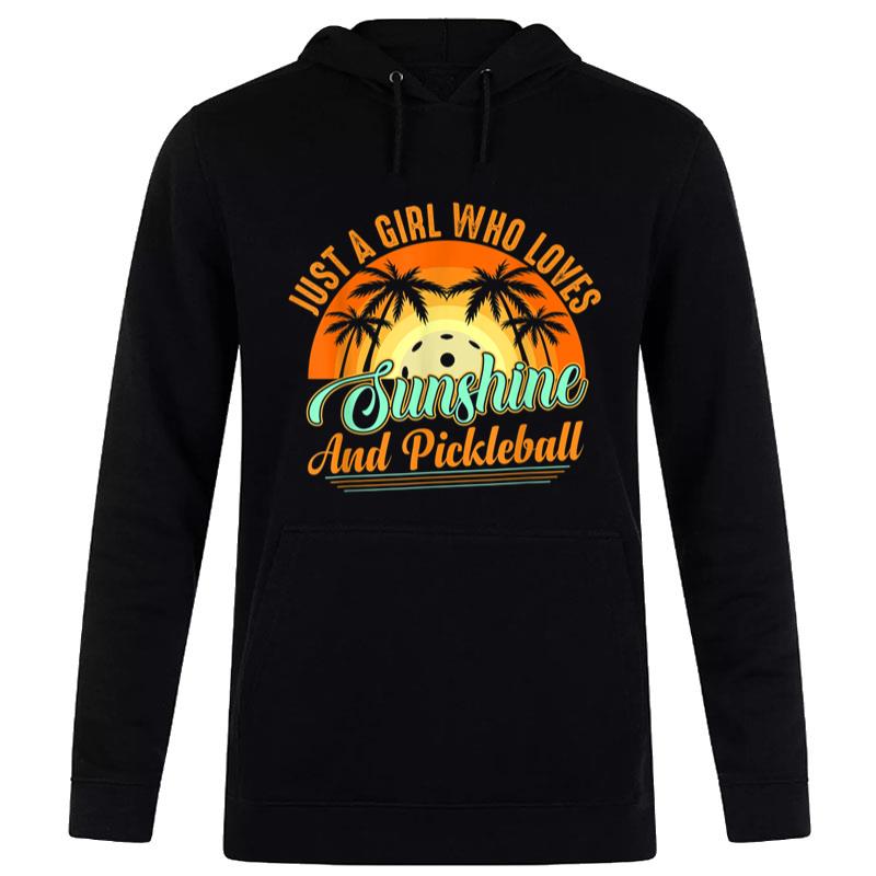 Just A Girl Who Loves Sunshine And Pickleball Women T-Shirt