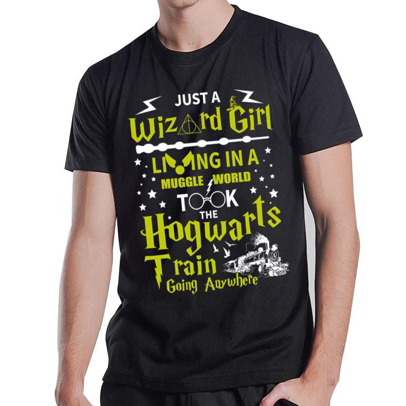 Just A Wizard Girl Love Harry Potter T-Shirt