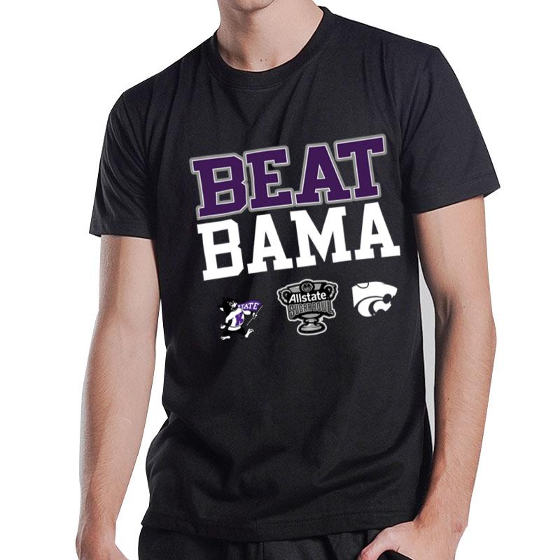 K-State Wildcats Rallyhouse 2022 Sugar Bowl Beat Bama Fashion T-Shirt