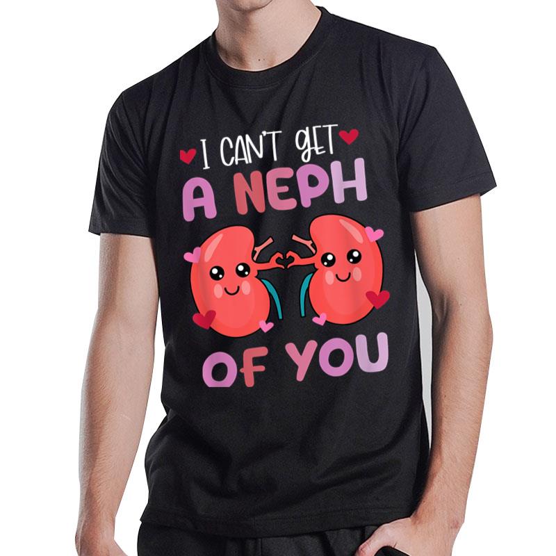 Kawaii Kidney Nephrology Nurse Dialysis Technician Valentine T-Shirt