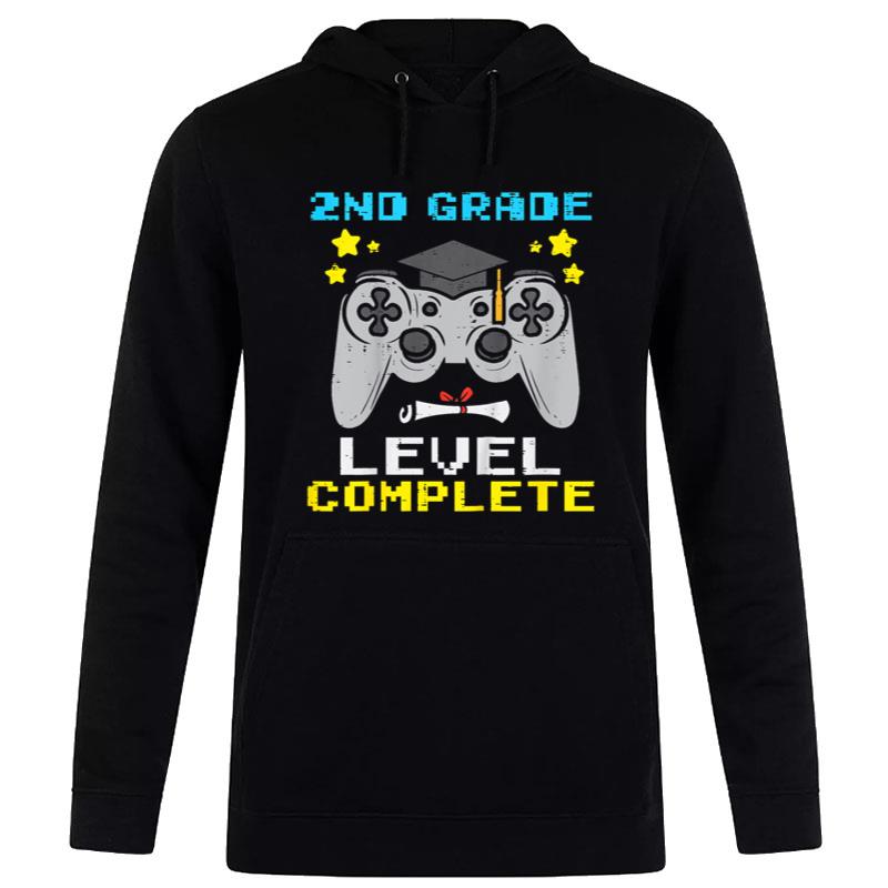 Kids 2nd Grade Level Complete Game Controller Last Day Of School Women T-Shirt