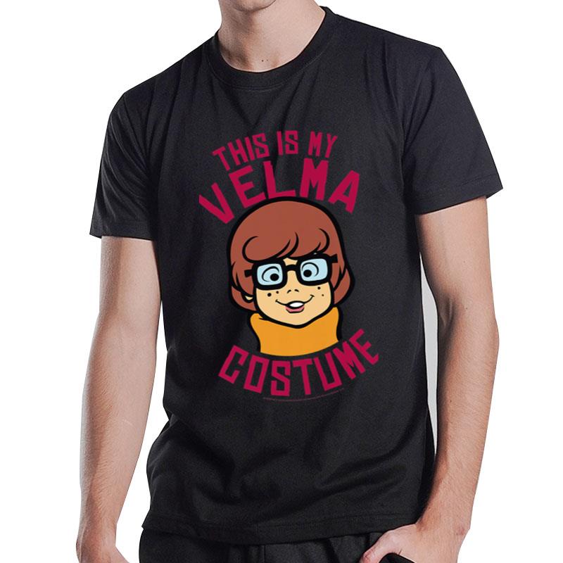 Kids Scooby-Doo This Is My Velma Costume Portrait T-Shirt