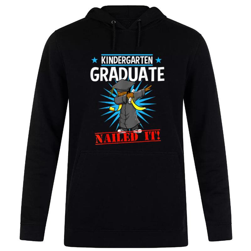 Kindergarten Graduation Dabbing Boy Nailed It Graduate Gift Women T-Shirt