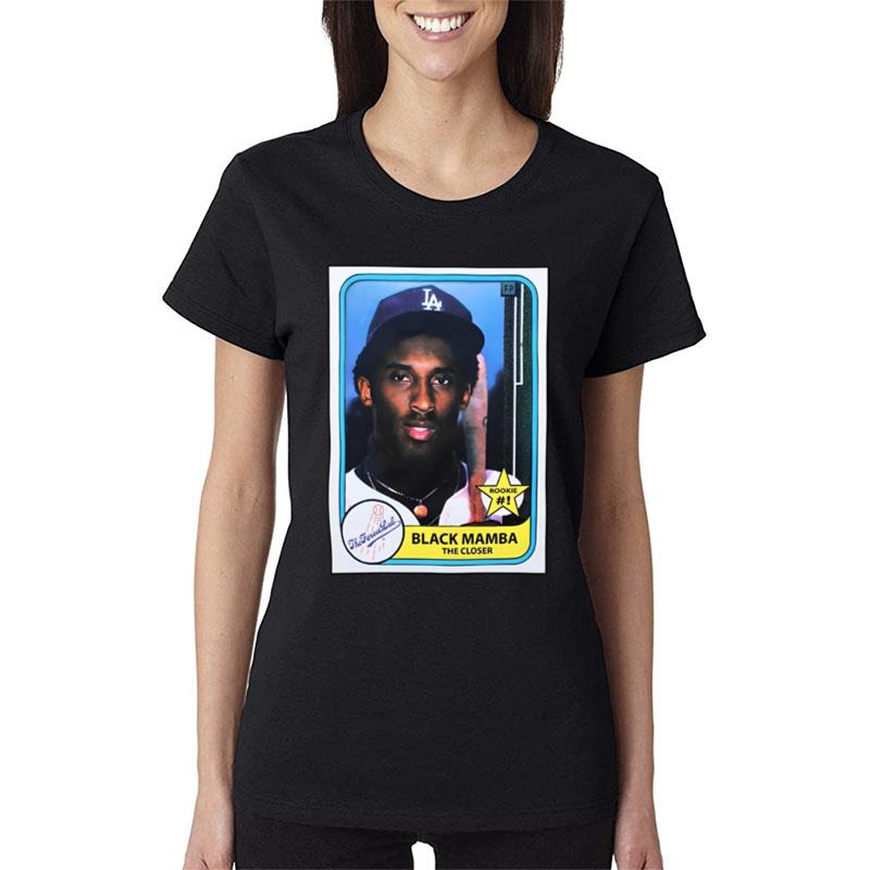 Kobe Bryant Black Mamba The Closer Women T-Shirt