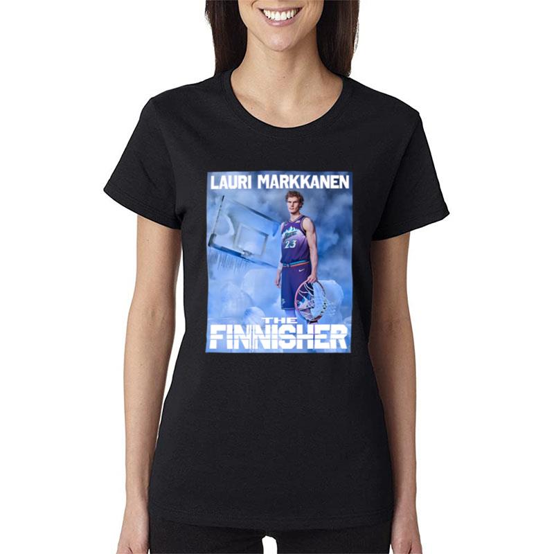 Lauri Markkanen The Finnisher Women T-Shirt