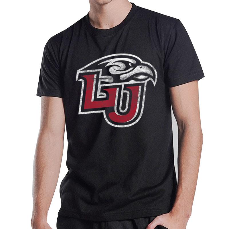 Liberty University Flames Distressed Primary T-Shirt