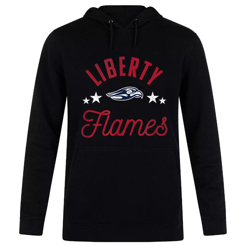 Liberty University Flames Logo Women T-Shirt