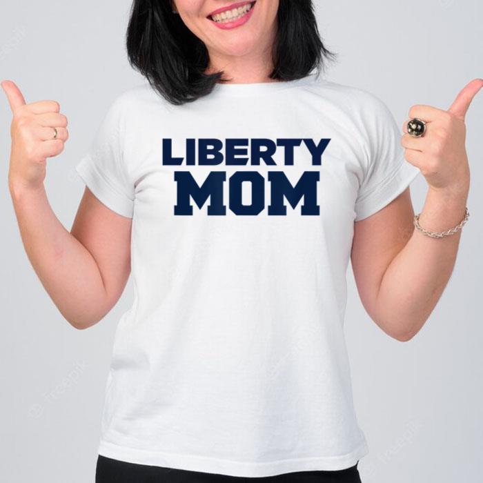 Liberty University Flames Mom Women T-Shirt