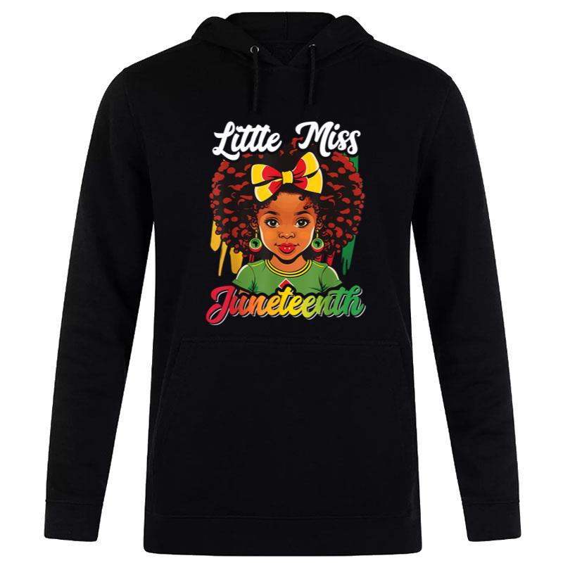 Little Miss Juneteenth Toddler Black History Hoodie