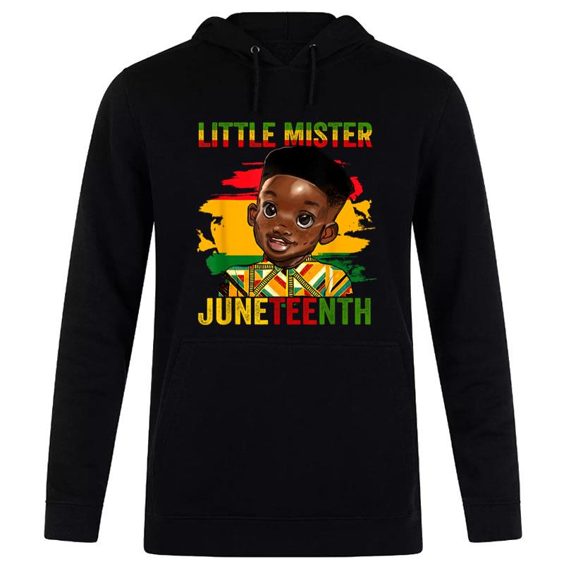 Little Mister Juneteenth African Black Toddler Hoodie