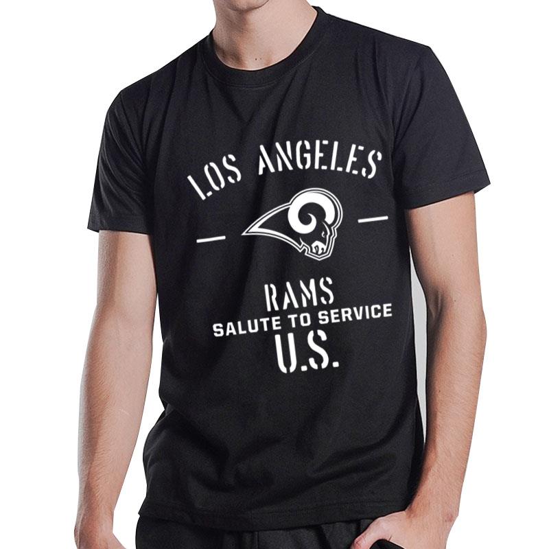 Los Angeles Rams Salute To Service T-Shirt