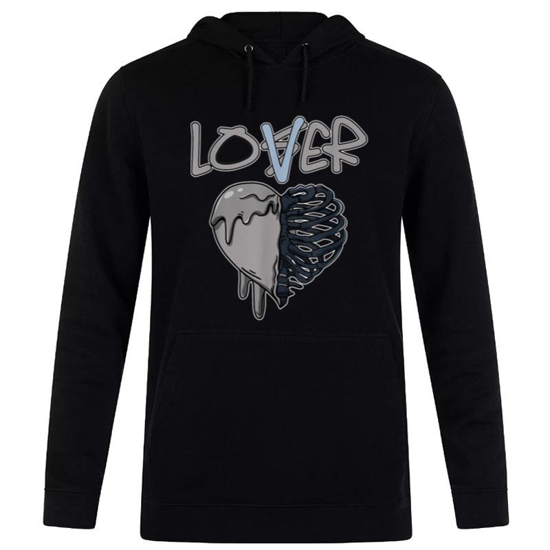 Loser Lover Dripping Heart Georgetown 6S Matching Funny Halloween Hoodie