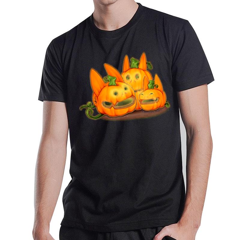 Lothcat Pumpkins Halloween T-Shirt