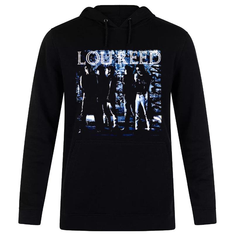 Lou Reed New Yorkthe Velvet Rock Metal Band Hoodie