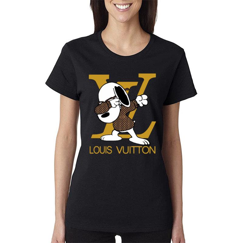Louis Vuitton Snoopy Dabbing Women T-Shirt