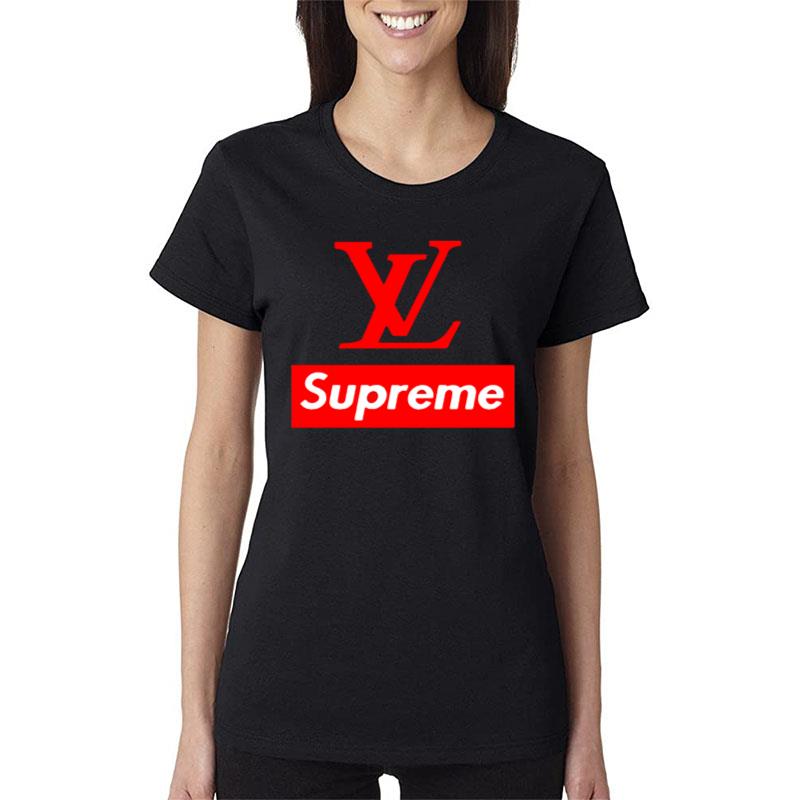 Louis Vuitton Supreme Women T-Shirt