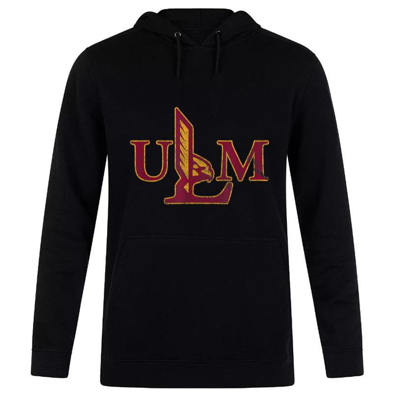 Louisiana Monroe ULM Warhawks Distressed Primary Logo Women T-Shirt