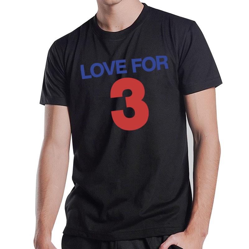 Love For 3 Damar Hamlin T-Shirt