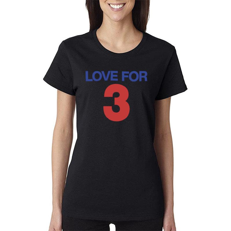 Love For 3 Damar Hamlin Women T-Shirt