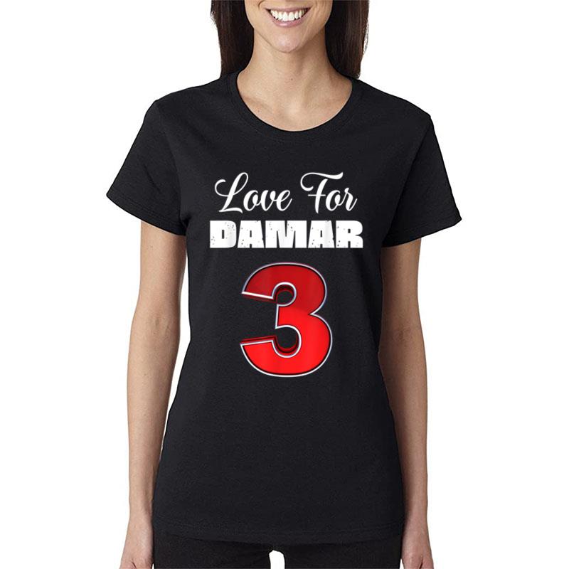 Love For Damar 3 Damar We Are With You Damar Women T-Shirt