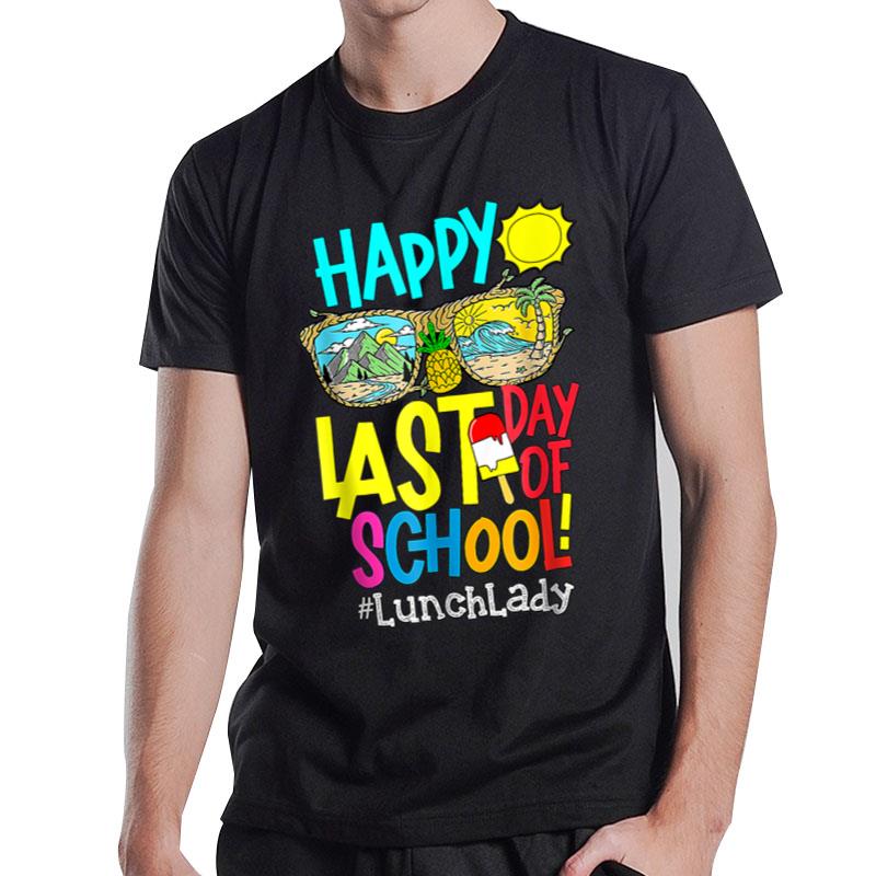 Lunch Lady Off Duty Last Day Of School Summer Break T-Shirt