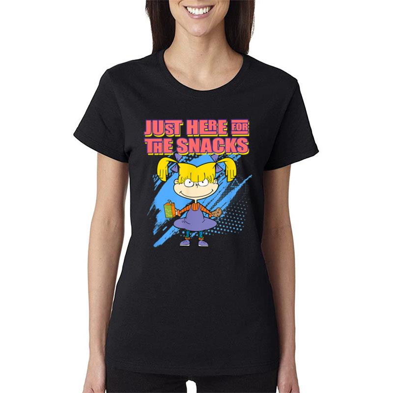 Mademark X Rugrats Just Here For The Snacks Angelica Women T-Shirt